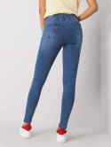 Niebieskie jeansy rurki Taylor Rue Paris