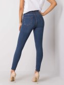 Niebieskie jeansy skinny Makayla Rue Paris