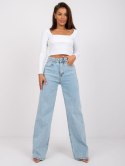 Spodnie jeans wide leg Coimbra