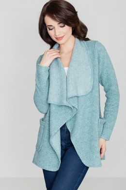 Sweter K408 Niebieski S