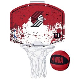 Tablica do koszykówki Wilson NBA Team Portland Trailblazers Mini Hoop WTBA1302POR One size