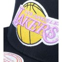 Czapka z daszkiem Mitchell & Ness NBA Los Angeles Lakers Top Spot Snapback Hwc Lakers HHSS2976-LALYYPPPBLCK OSFM