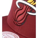 Czapka z daszkiem Mitchell & Ness NBA Miami Heat Top Spot Snapback Hwc Heat HHSS3256-MHEYYPPPMARO OSFM