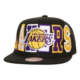 Czapka z daszkiem Mitchell & Ness Varsity Bust Snapback Los Angeles Lakers HHSS6461-LALYYPPPBLCK OSFM