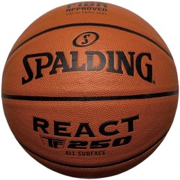 Piłka do koszykówki Spalding React TF-250 Logo Fiba 76967Z 7