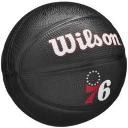 Piłka do koszykówki Wilson Team Tribute Philadelphia 76ers Mini Ball WZ4017611XB 3