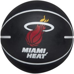 Piłka do koszykówki Wilson NBA Dribbler Miami Heat Mini Ball WTB1100PDQMIA One size