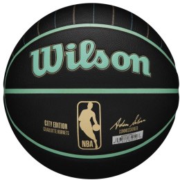 Piłka do koszykówki Wilson NBA Team City Collector Charlotte Hornets Ball WZ4016404ID 7