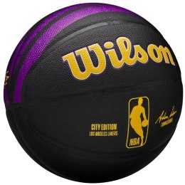 Piłka do koszykówki Wilson Wilson NBA Team City Collector Los Angeles Lakers WZ4024114XB 7
