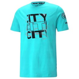 Koszulka Puma Manchester City FtbCore Graphic Tee M 772950 25 S