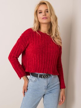 Ciemnoczerwony sweter Olivvia