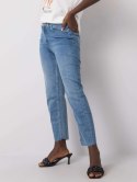 Jasnoniebieskie jeansy damskie Amari SUBLEVEL