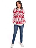 Sweter z motywem świątecznym