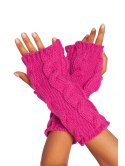 Długie rękawiczki bez palców